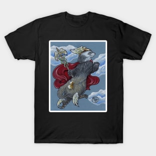 Ferret Hermes - White Outlined Version T-Shirt